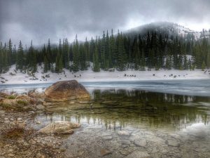 Sandbeach Lake in May