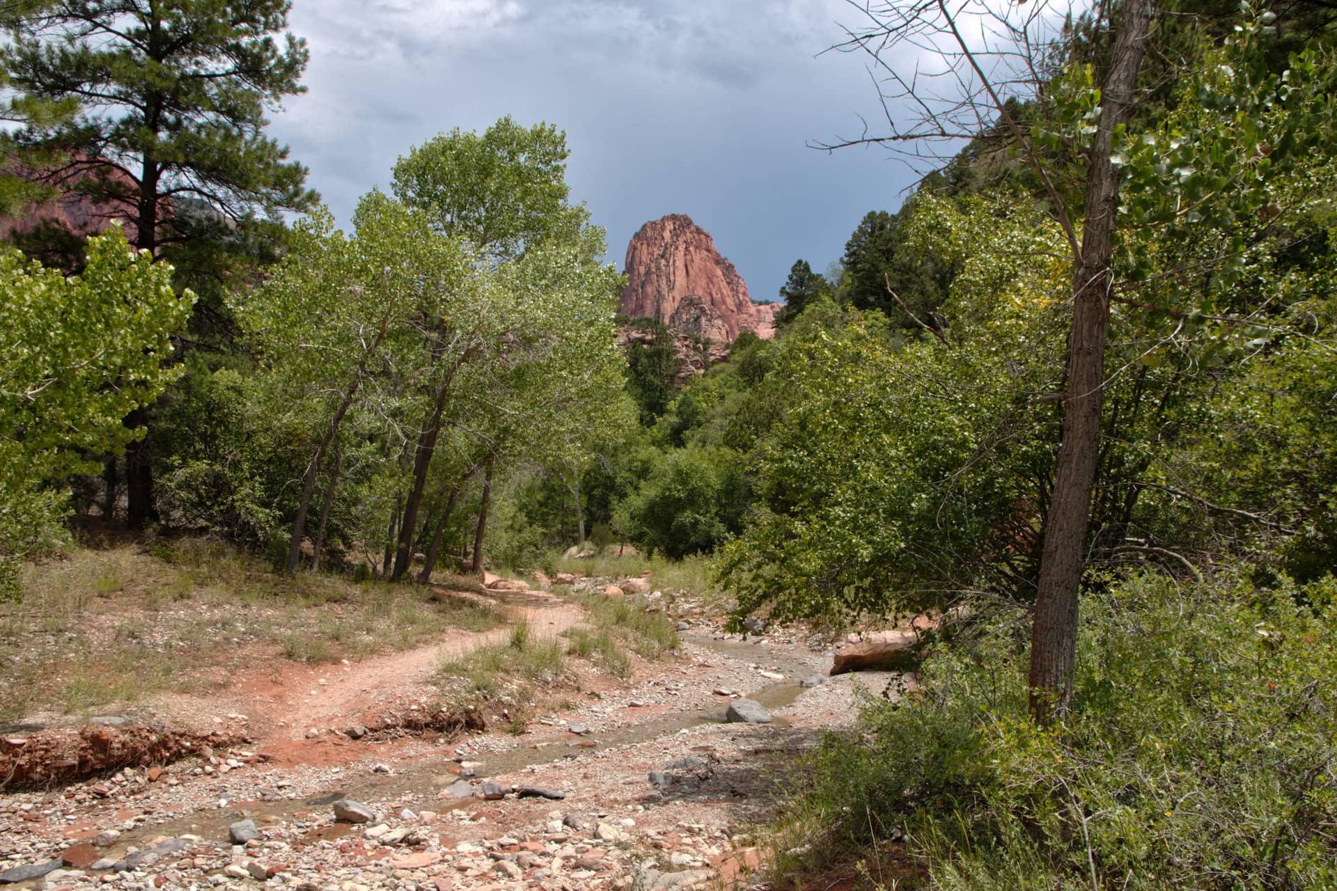 Hiking to The Double Arch Alcove in Zion National Park